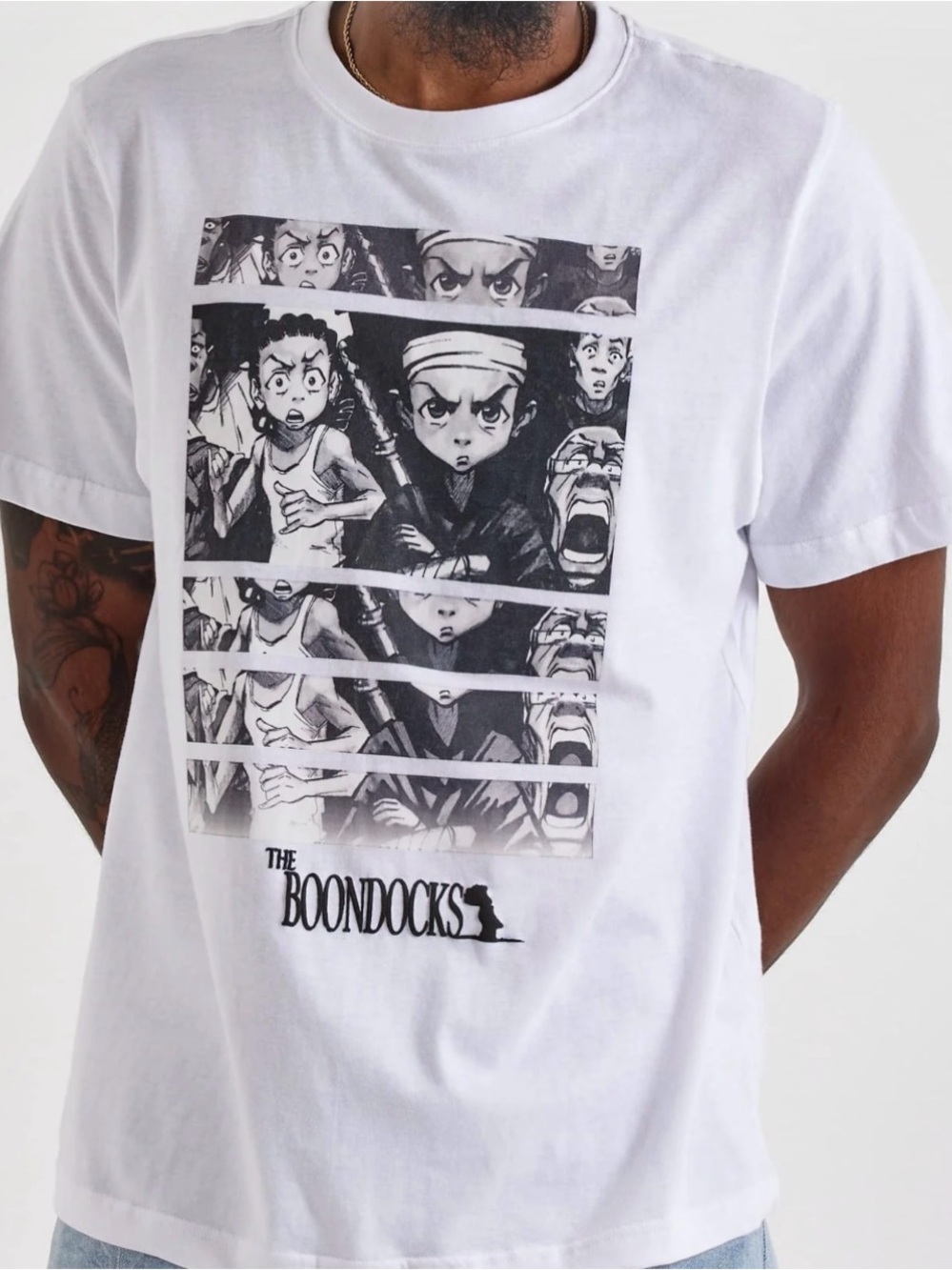 The Boondocks Graphic Tee - White